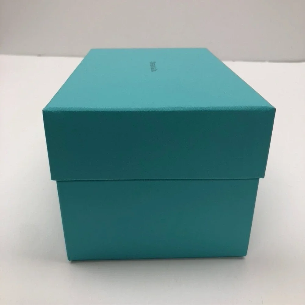 Authentic Tiffany & Co‎ Gift Box Blue Empty Storage Rectangle Small 7.75x4.75x4